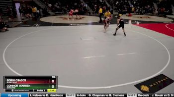 138 lbs Cons. Round 3 - Sorin Osadcii, Homestead vs Connor Warren, Shakopee