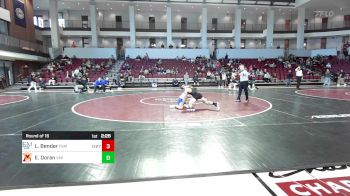 149 lbs Round Of 16 - Luke Bender, Franklin & Marshall vs Eric Doran, Virginia Military Institute