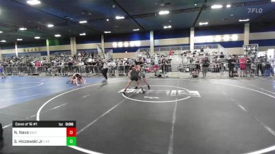 102 lbs Consi Of 16 #1 - Nathiel Nava, Southwest Stallions WC vs Steven Hiczewski Jr, Live Training