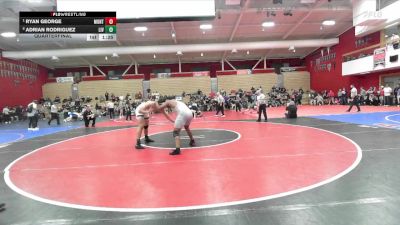 217 lbs Quarterfinal - Ryan George, Montgomery vs Adrian Rodriguez, Livermore