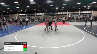 116 lbs Consi Of 8 #2 - Miles Uyemura, Pa'i'ai Platoon vs Raidyn Tanaka, Yuma Grit