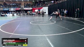 126G Quarterfinal - SIENNA MICKELSON, Kodiak vs Krista Howland, Hoonah City Schools