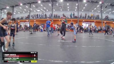 65 lbs Quarterfinal - Samson Taylor, NoWorries Academy vs Tripp Werts, Chapin Youth Wrestling