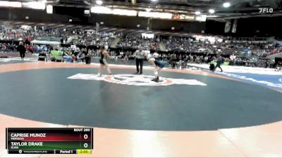 107 lbs Champ. Round 2 - Taylor Drake, Kuna vs Caprise Munoz, Meridian