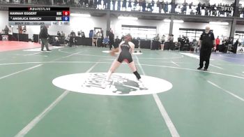 100 lbs Consi Of 8 #2 - Hannah Eggert, Niskayuna-schenectady vs Angelica Smiech, Rocky Point