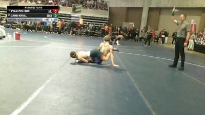 145 Championship Bracket Cons. Round 6 - Dane Krull, Chaska-Chan Stormhawks vs Ryan Collins, Albert Lea