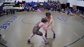84-89 lbs Round 3 - Chase Kohser, Quest vs Matthew Sheehan, Olmsted Falls / Burnett Trained