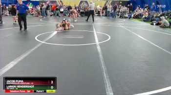 84 lbs Finals (2 Team) - Jacob Puma, Neighborhood Wrestling vs Larkin Hendershot, WV Wild
