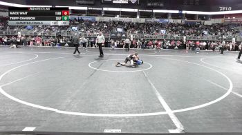 80 lbs Quarterfinal - Mace Wait, Terminator Wrestling Academy vs Tripp Chasson, Sulphur Jr Storm Wrestling Club