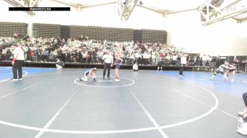 Final - Olivia Garner, Prime Mat Club vs Sienna Daniello, Hightstown/East Windsor Wrestling Club