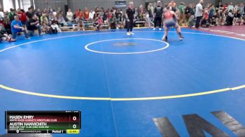 119 lbs Quarterfinal - Masen Emry, White River Hornets Wrestling Club vs Austin Hanvichith, Barlow Mat Club (DBA Barlow Wrestling)