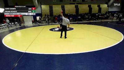 184 lbs Quarterfinal - Luke Ciampa, East Stroudsburg vs Julian Schott, Marymount