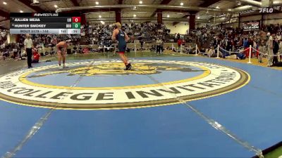 144 lbs Cons. Round 3 - Jullien Mejia, Liberty vs Hunter Smokey, Douglas