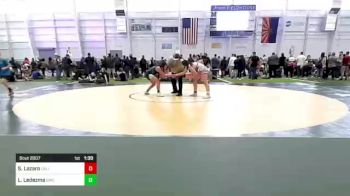 136 lbs Rr Rnd 1 - Sumaya Lazaro, California Grapplers vs Lucia Ledezma, Gwc