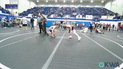 110 lbs Consi Of 4 - Barrett Johnson, Pauls Valley Panther Pinners vs Wesley Fleming, Norman Grappling Club