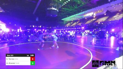 130 lbs Semifinal - Kameron Torres, Espana WC vs Adam Alvarez, Team Selma