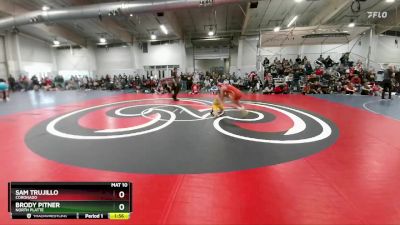 106 lbs Champ. Round 2 - Sam Trujillo, Coronado vs Brody Pitner, North Platte