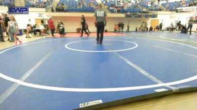 92-96 lbs Final - Connor Schiltz, Verdigris Youth Wrestling vs Zander Emond, Tulsa Blue T Panthers