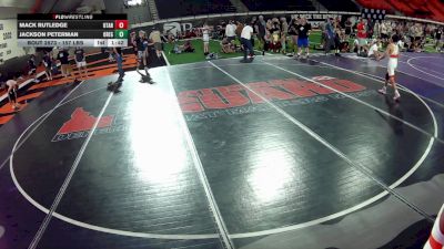 157 lbs 3rd Place Match - Mack Rutledge, Utah vs Jackson Peterman, Oregon