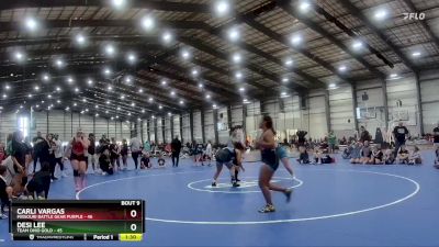 190 lbs Finals (8 Team) - Carli Vargas, Missouri Battle Gear Purple vs Desi Lee, Team Ohio Gold