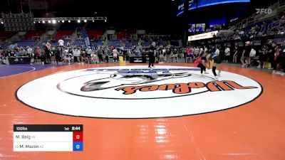 100 lbs Round Of 64 - Maliha Baig, VA vs Mya Mazon, AZ