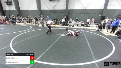 65 lbs Quarterfinal - Brantley Druffel, Palouse Elite Wrestling vs Eduardo Mares Jr, Mat Demon WC