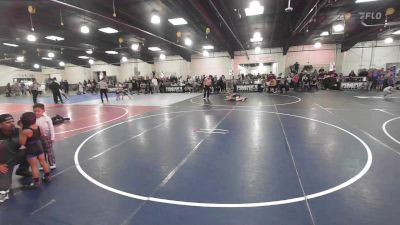 40 lbs Rr Rnd 1 - Elijah Quezada, NM Gold vs Liam Aguirre, Grant County Elite