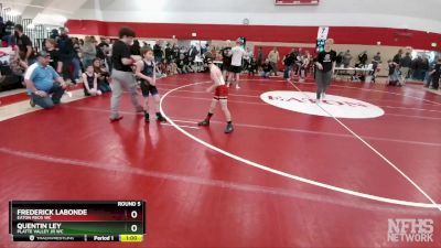 66-68 lbs Round 5 - Quentin Ley, Platte Valley Jr WC vs Frederick LaBonde, Eaton Reds WC