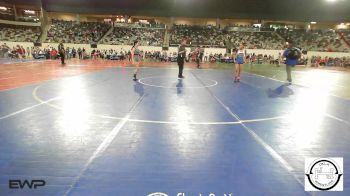 100 lbs Quarterfinal - Braelynn Williams, Wagoner vs Lyla Perry, Shawnee Wrestling