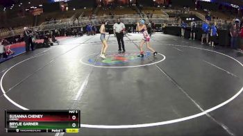 78 lbs Round 1 - Brylie Garner, Troup vs Susanna Cheney, Cheney