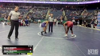 3A 215 lbs Champ. Round 1 - Reese Meadows, North Henderson vs Elisha Roberts, Southern Durham