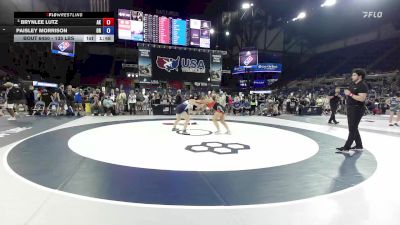 135 lbs Champ. Rd Of 16 - Brynlee Lutz, AK vs Paisley Morrison, OR