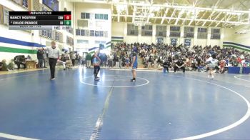 132 lbs Champ. Round 1 - Nancy Nguyen, Crawford vs Chloe Pearce, Rancho Bernardo