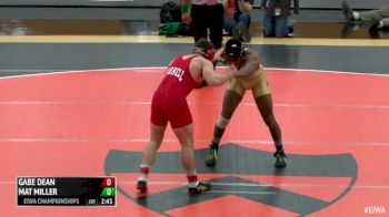 184 Finals - Gabe Dean, Cornell vs Mat Miller, Navy