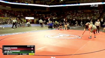 285 Class 2 lbs Quarterfinal - Jacob Schweigert, Ste. Genevieve vs Dakota Rankin, Plattsburg