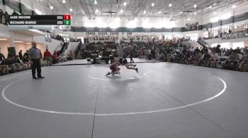 126 lbs Round 1 (16 Team) - Jase Moore, Central (Carroll) vs Richard Burke, St Pius X School