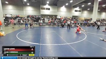 126 lbs Cons. Round 4 - Mark Cardenas, CO vs Zayne Lewis, AR
