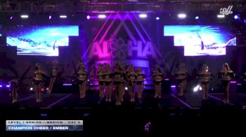 Champion Cheer - Ember [2026 L1 Senior - Medium Day 3] 2026 Aloha Grand Nationals