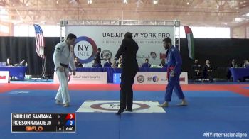 Murilo Santana vs Robson Gracie Jr 85kg UAEJJF New York Pro