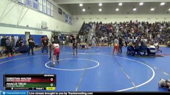 145 lbs Semifinal - Christian Walter, Redondo Union Wrestling vs Marcus Trejo, Cataline`s Wildcats