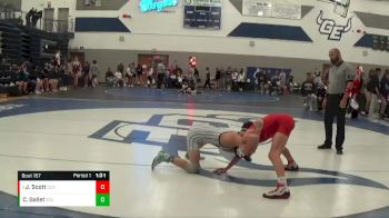 106 lbs Round 3 - Jaxson Scott, Olathe North vs Caden Gallet, St Thomas Aquinas