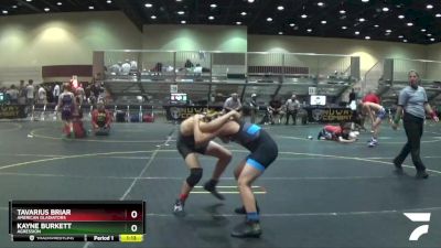 101 lbs Cons. Round 3 - Kayne Burkett, Agression vs Tavarius Briar, American Gladiators