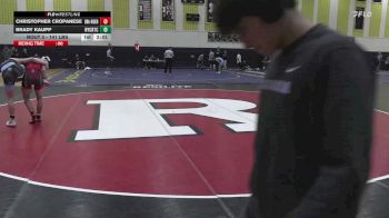 141 lbs Round Of 32 - Christopher Cropanese, Unattached-Rider vs Brady Kaupp, NYCRTC