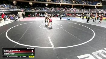 5A 152 lbs Cons. Round 3 - Londyn Jefferson, Frisco Heritage vs Hallie Harp, Fort Worth South Hills