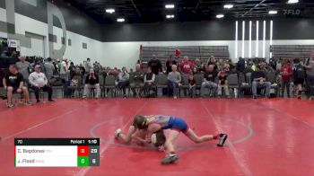 70 lbs 2nd Wrestleback (8 Team) - Jaxson Flood, Minions Green (GA) vs Collin Bagdonas, Team Ohio (OH)