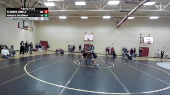 100 lbs Cons. Round 2 - Kinsley Steelman, Rocky Mountain vs Alondra Sotelo, Elko