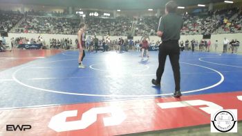 120 lbs Round Of 16 - Aubrey Jardot, Perry Girls Wrestling Club vs Quin Turner, Hinton Comets