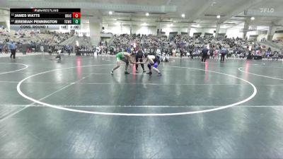 152 lbs Cons. Round 1 - Jeremiah Pennington, Emerald Force vs James Watts, Warren Co Wrestling