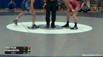145 Finals - Corey Tyler, Kansas vs Ethan Karsten, Missouri