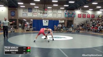 145b Finals - Tyler Hensley, Kansas vs Sean Hosford, Missouri